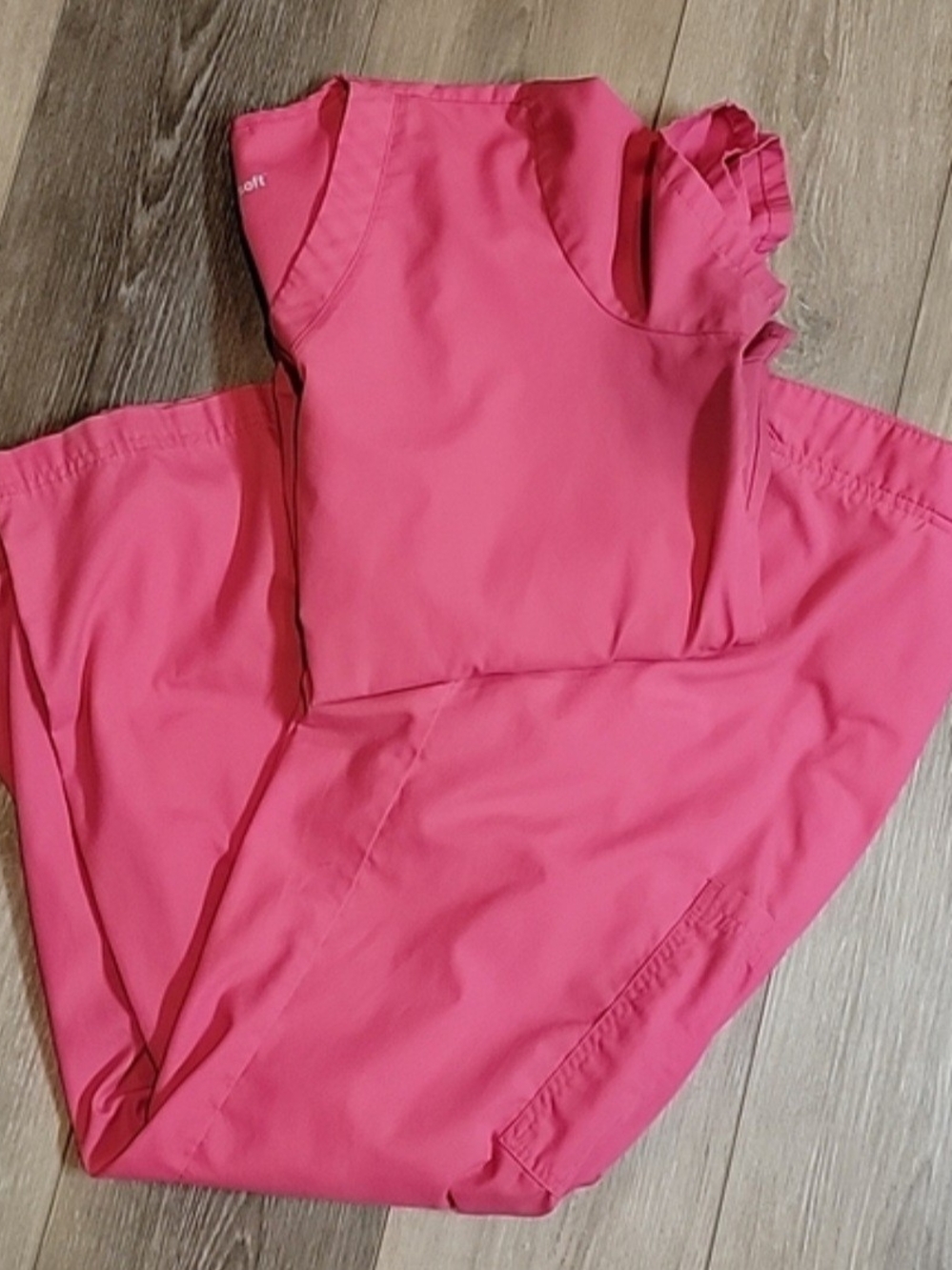 Butter Soft - Pink Scrub Set